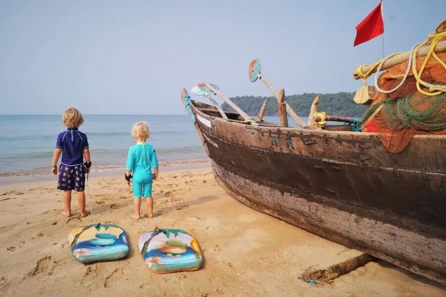 Agonda beach Goa best beach in India Faraway Notes