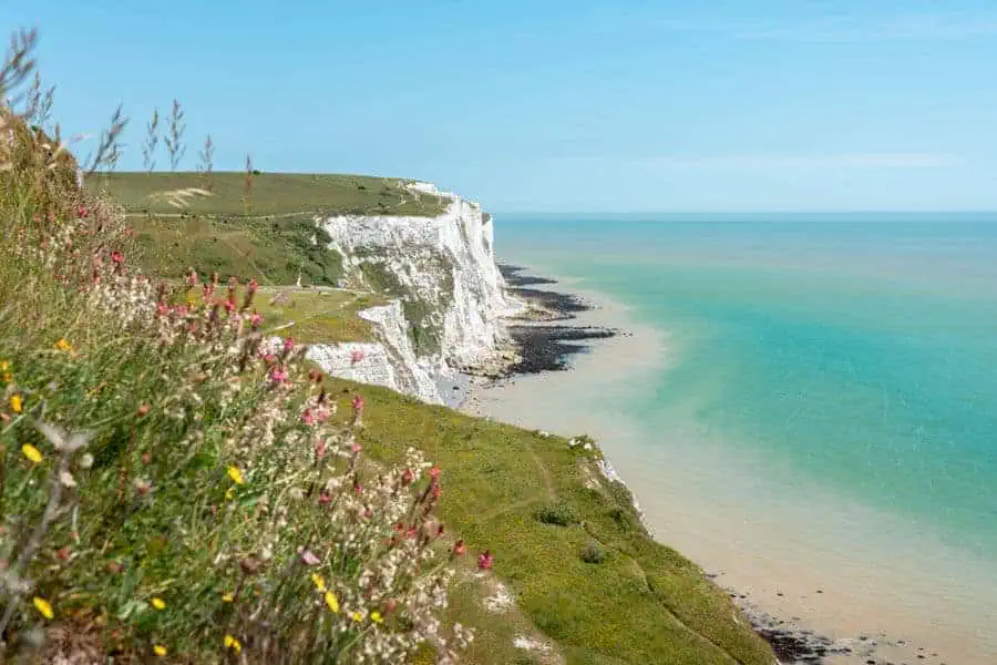 Day trips from London to White cliffs of Dover UK Faraway Notes