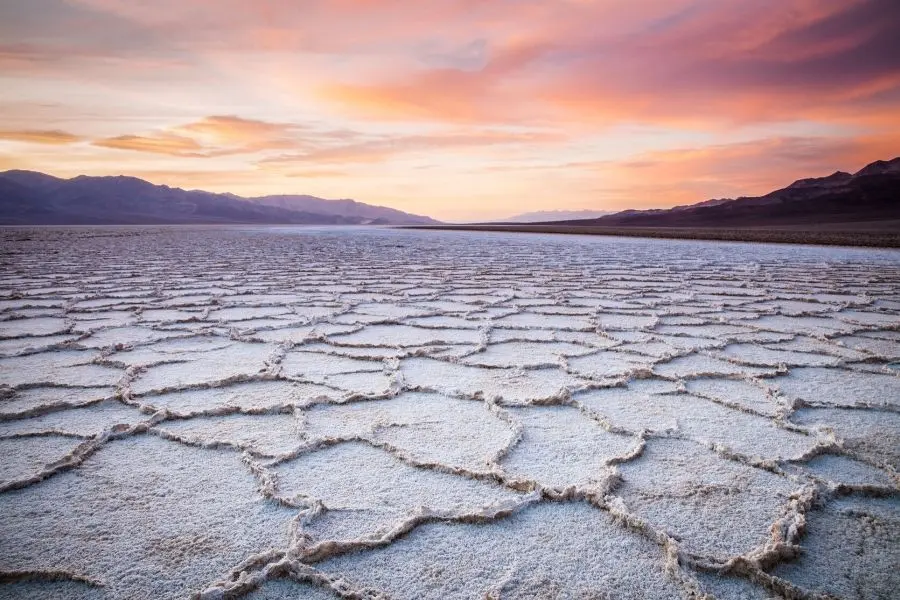 Death Valley badwater basin