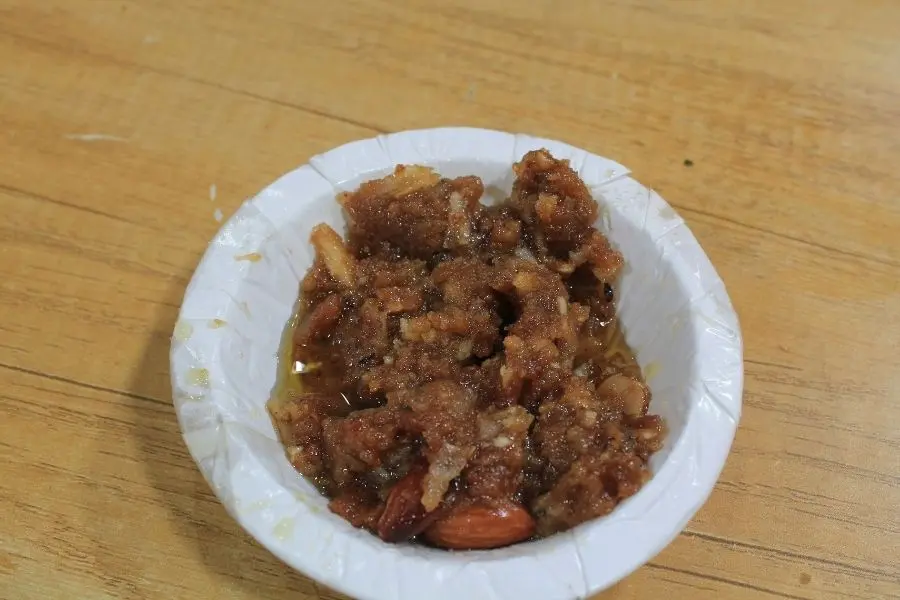Gur Halwa Bikaner food Rajasthan India Faraway Notes