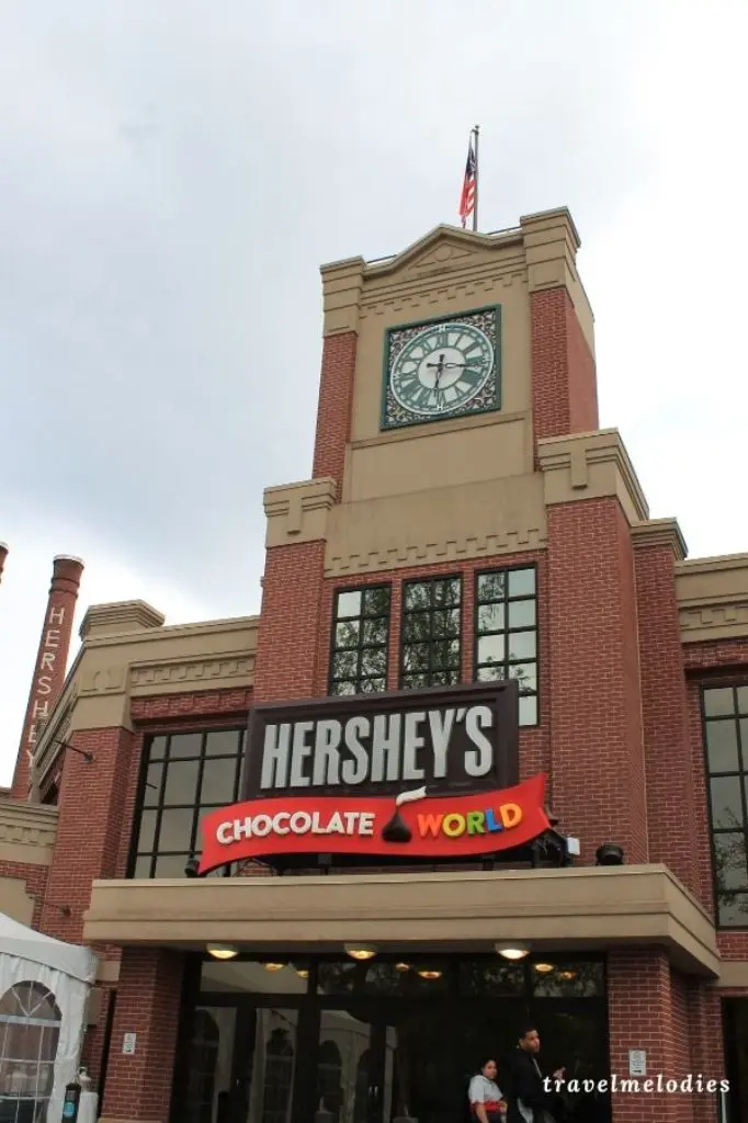 Hershey chocolate World entrance PA