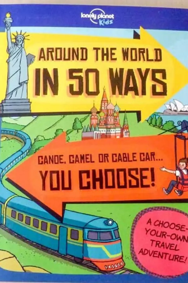 Lonely Planet kids travel book