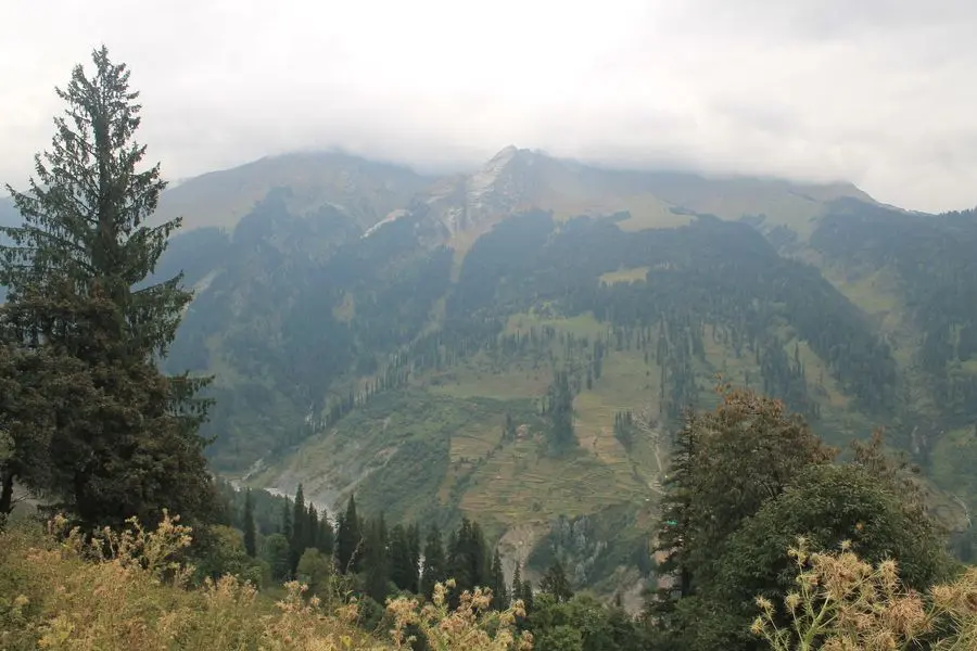 Manali-solang valley view
