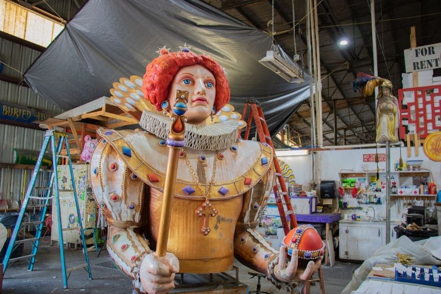 Mardi Gras World New Orleans USA museums Faraway Notes