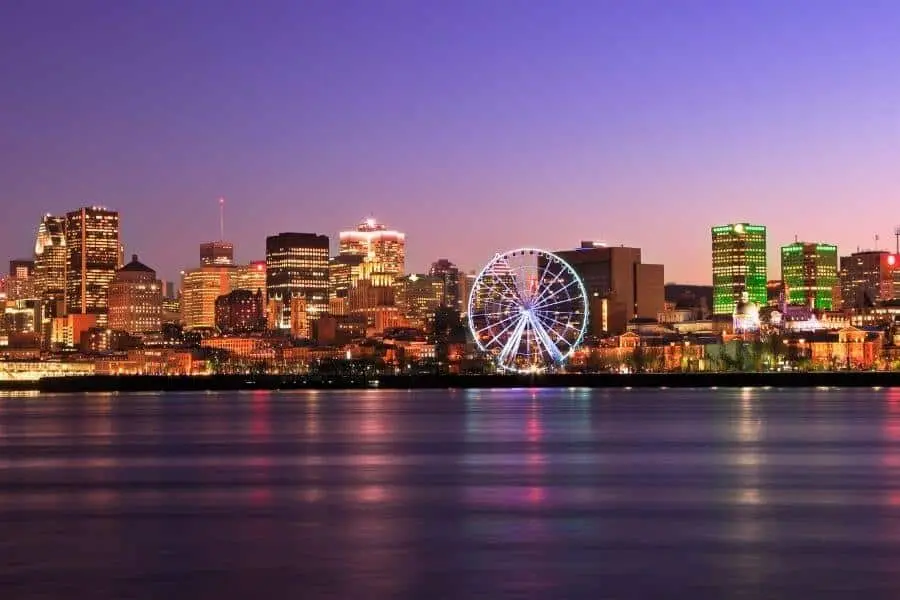 Montreal Canada skyline