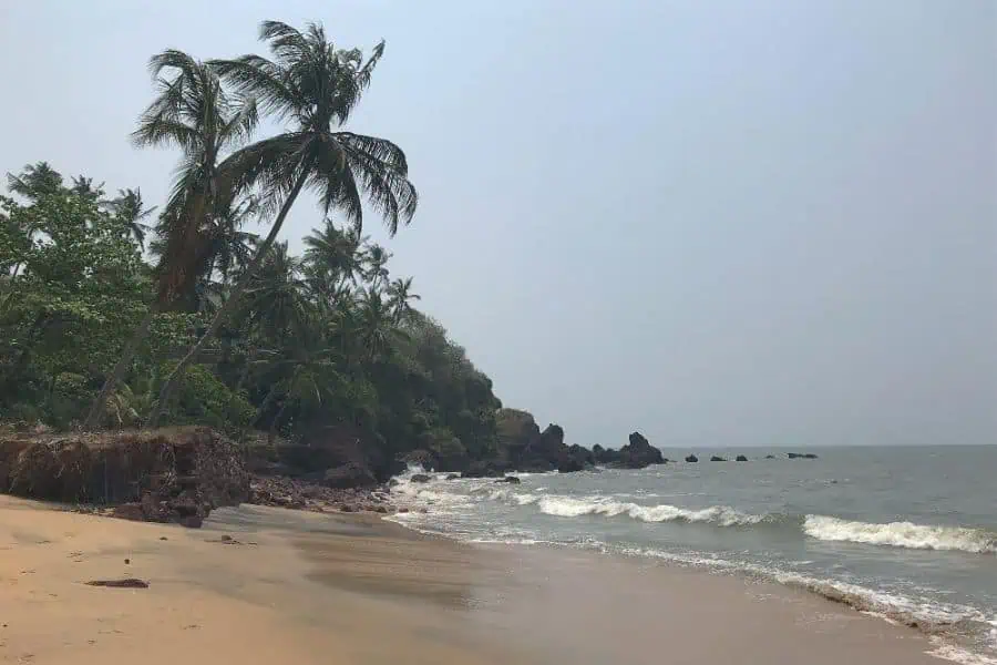 Morjim Beach Goa India best beaches Faraway Notes