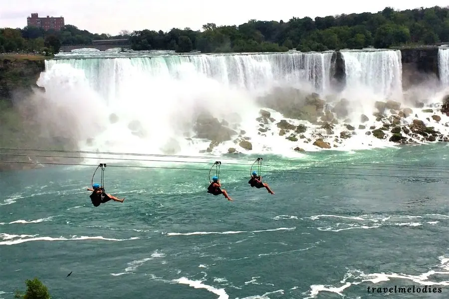 Niagara falls Canada zipline