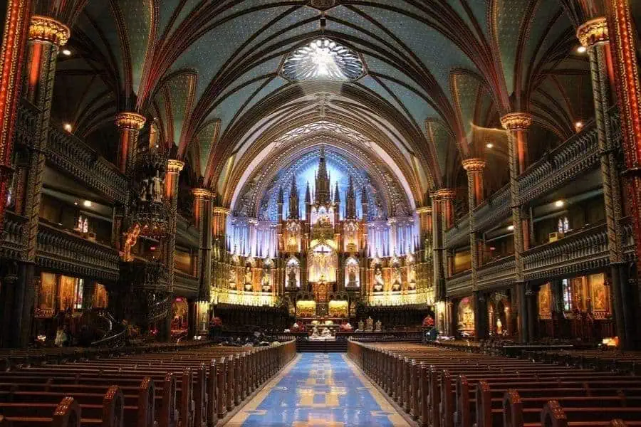 Notre Dame Basilica Montreal Canada Faraway Notes