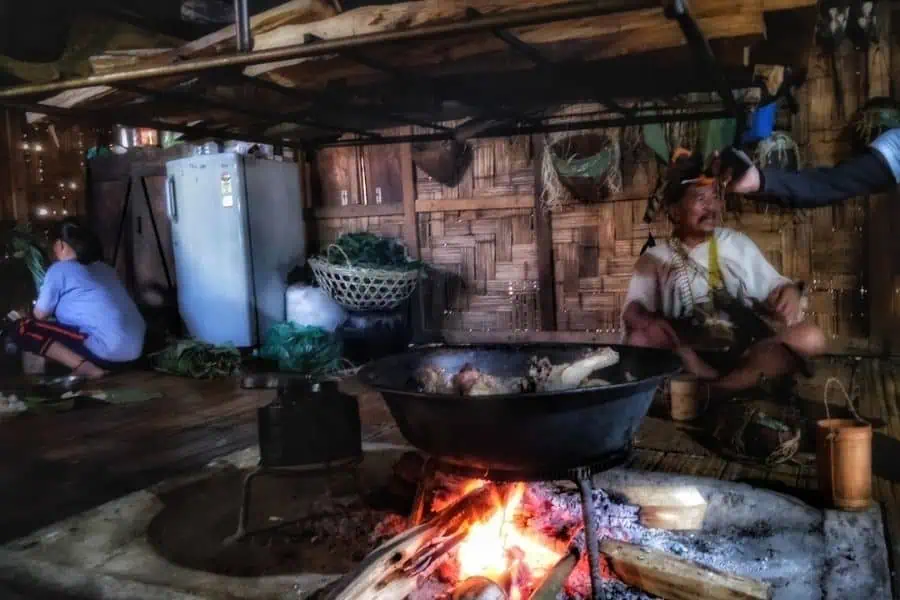 nyishi tribe yazali nyokum yullo mithun meat