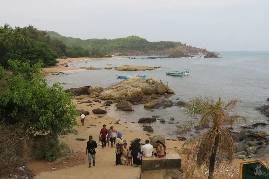 Om Beach Karnataka India best beaches Faraway Notes