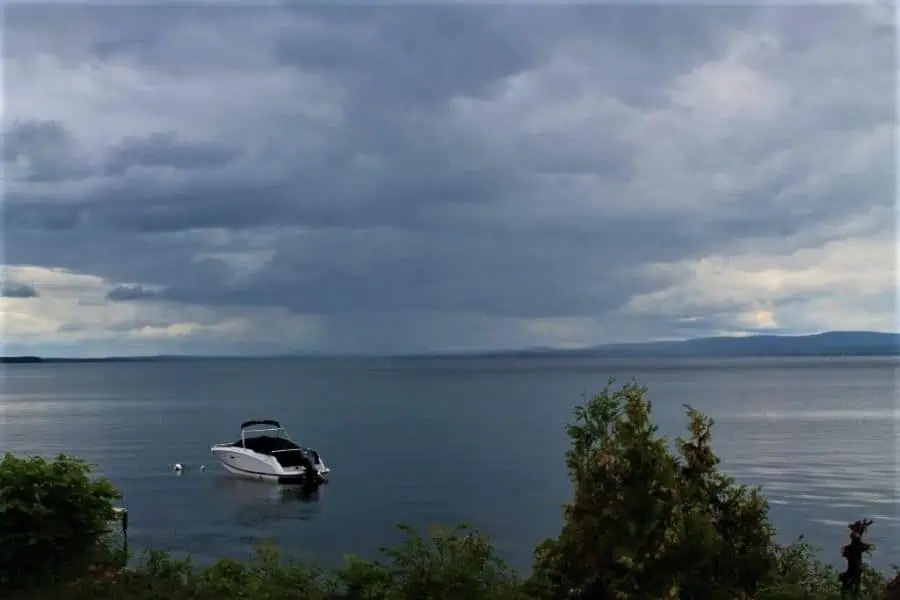 Philadelphia to Canada Lake Champlain Grand Isle Faraway Notes