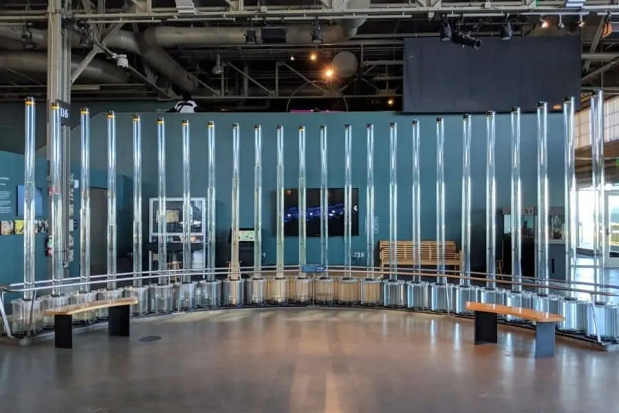 Tidal clock at Exploratium SFO USA museums Faraway Notes