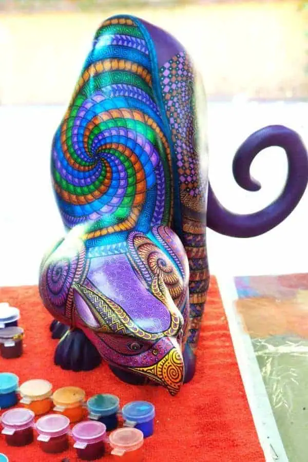 art traditional alebrije oaxaca mexico cultural craft