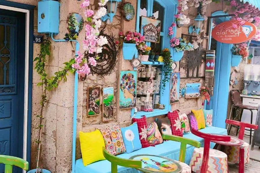 artsy and vibrant alacati turkey