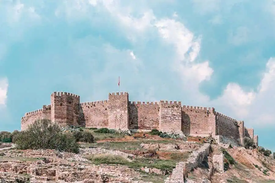 ayasoluk ayasuluk  castle selcuk