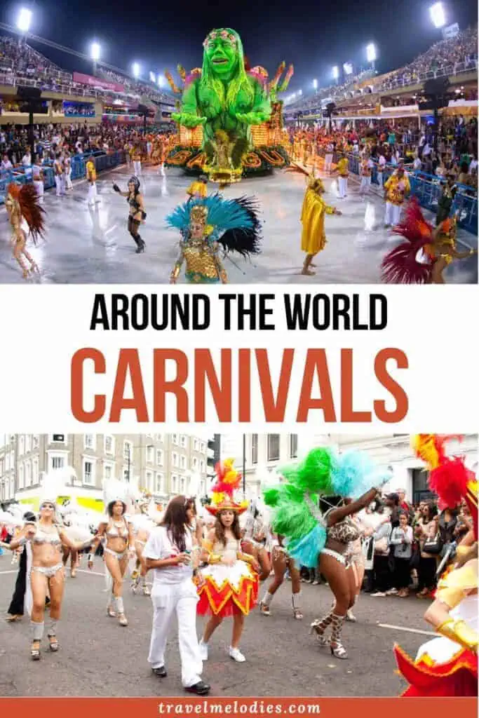 best carnivals of the world pinterest graphic