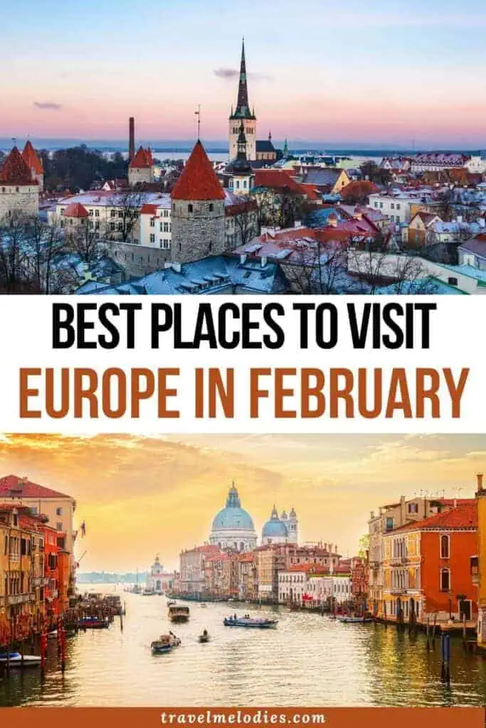 best places to go in europe in february
