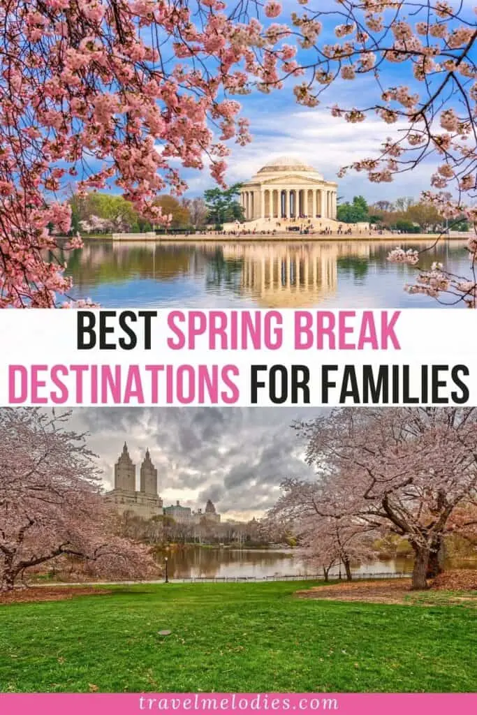 best spring break destinations
