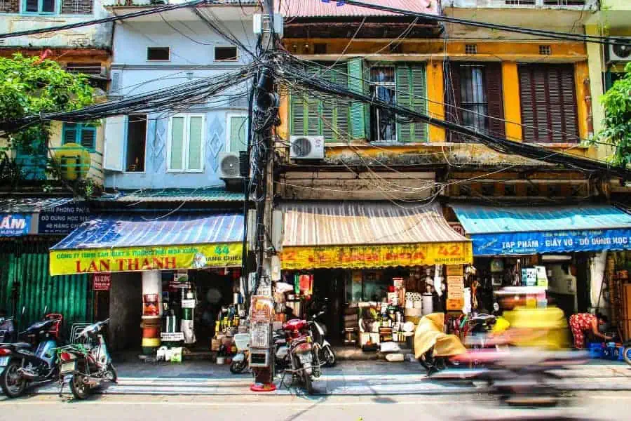 hanoi old quarter hoan kiem district