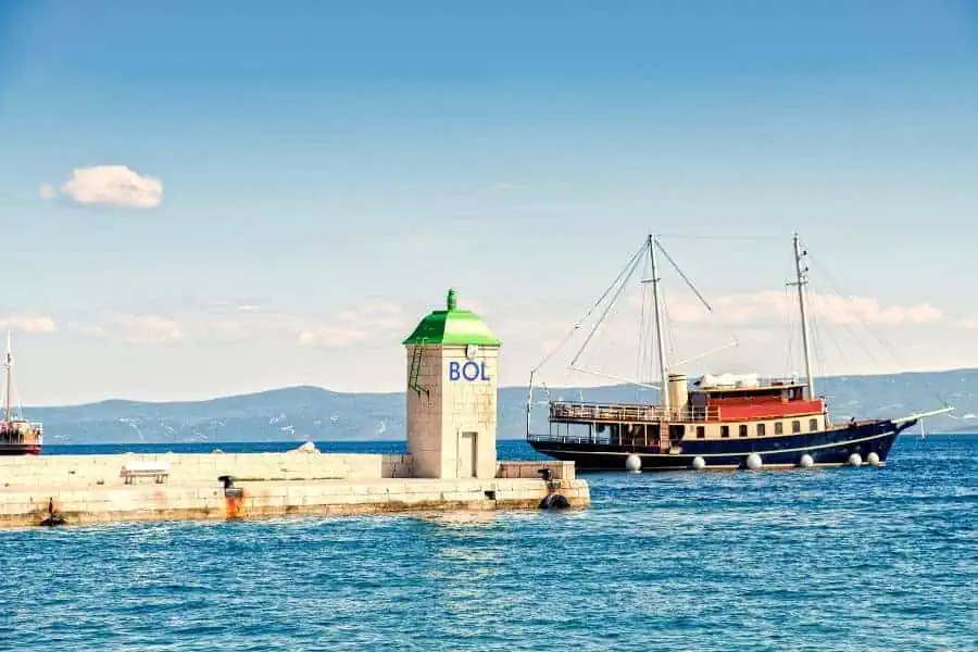 bol brac island croatia