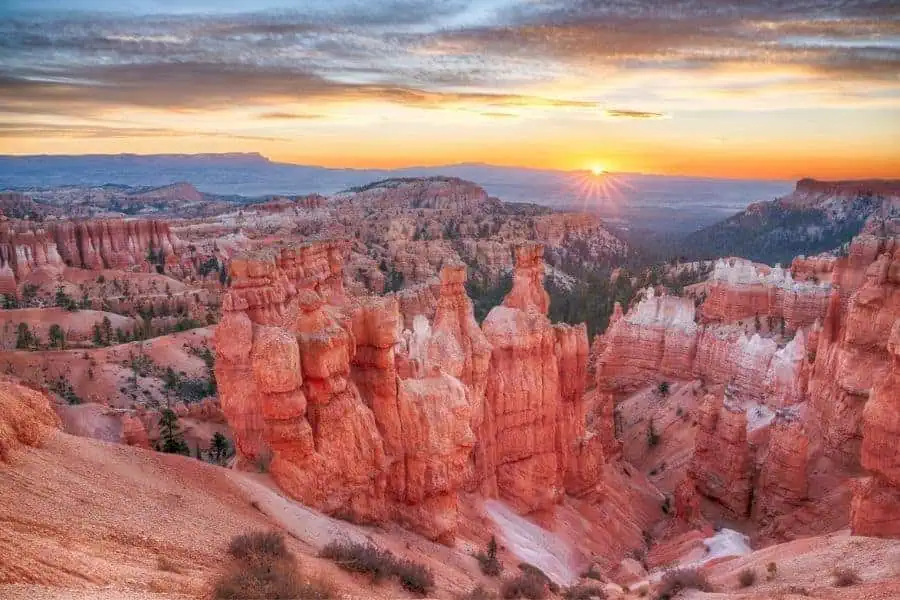 bryce canyon sunrise