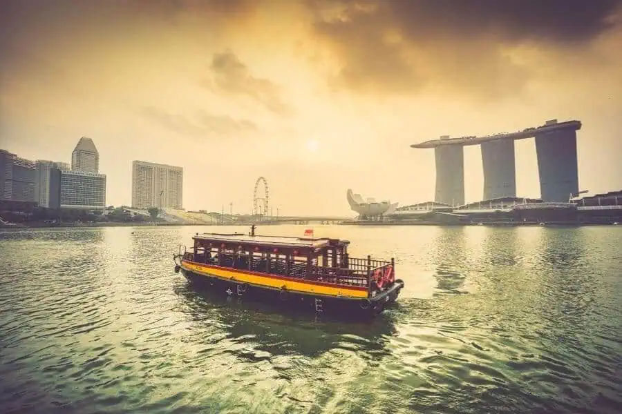 bumboat marina bay river cruise singapore