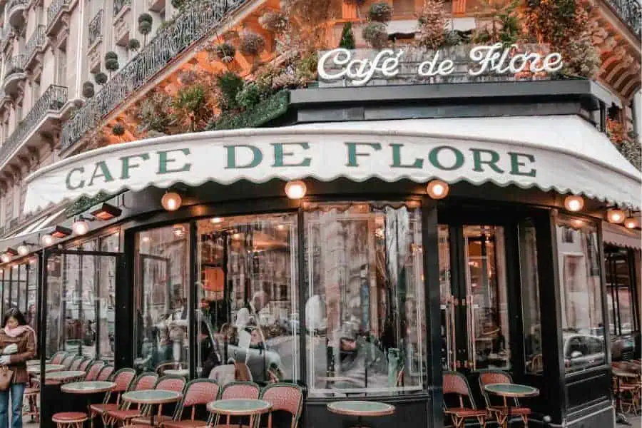 cafe de flore paris france europe coffee shops beautiful old