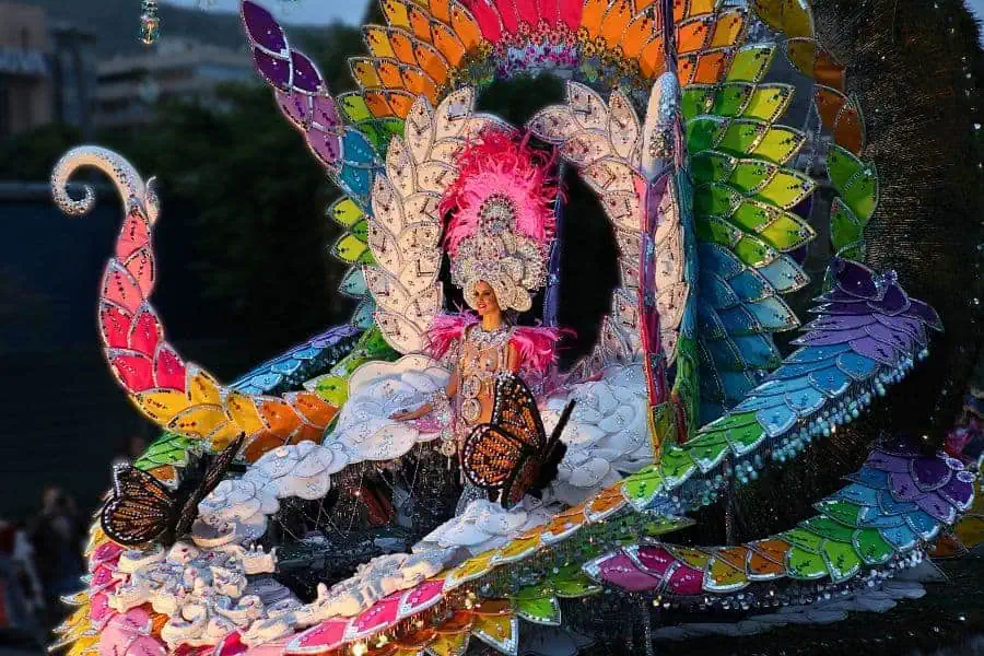 carnival of santa cruz de tenerife canary islands spain