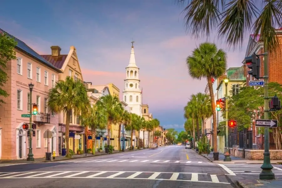 charleston sc east coast usa