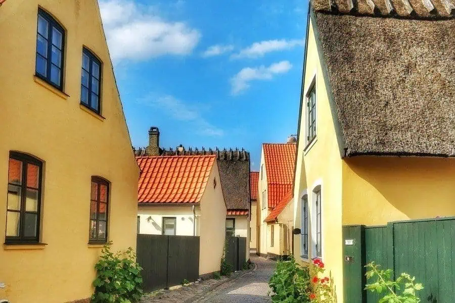 charming village of dragor in denmark