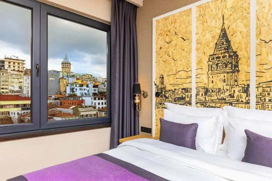deluxe double room halich hotel istanbul karakoy