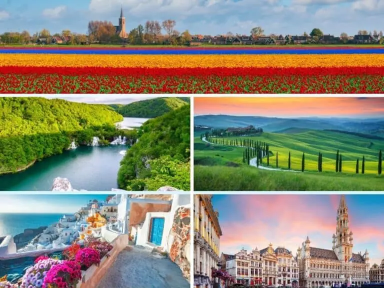 destinations to visit in spring in europe