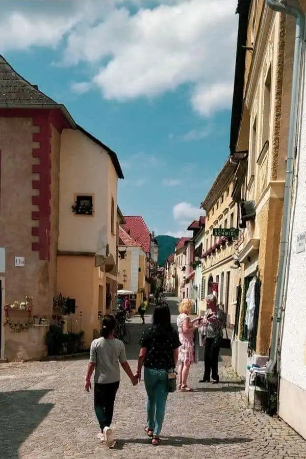 durnstein old town wachau valley austria