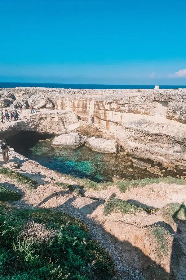 eastern beaches adriatic sea puglia otranto coastal town italy