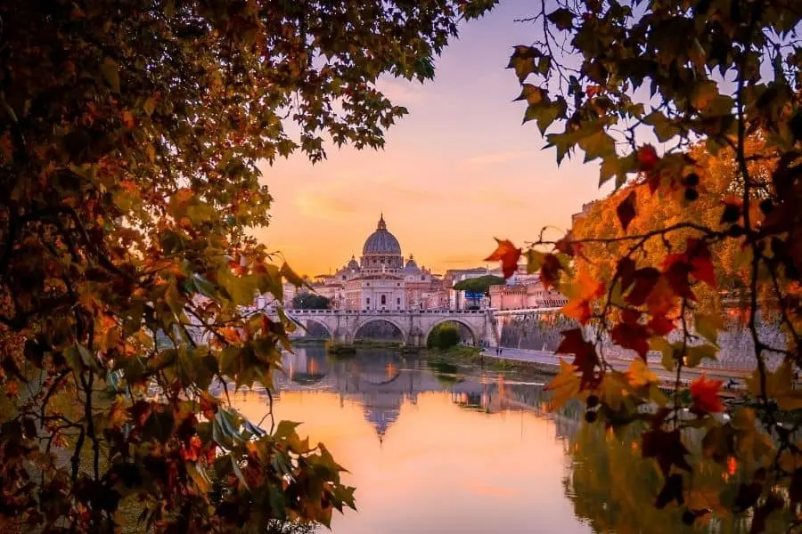 europe trip planner rome in autumn