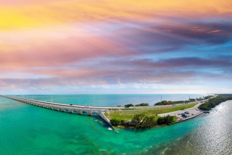 florida keys east coast usa