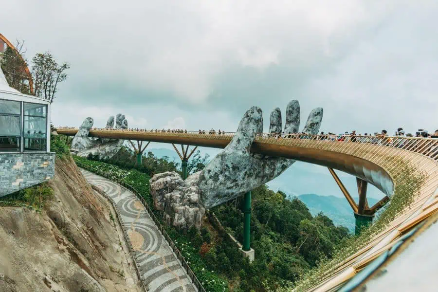 golden bridge ba na hills