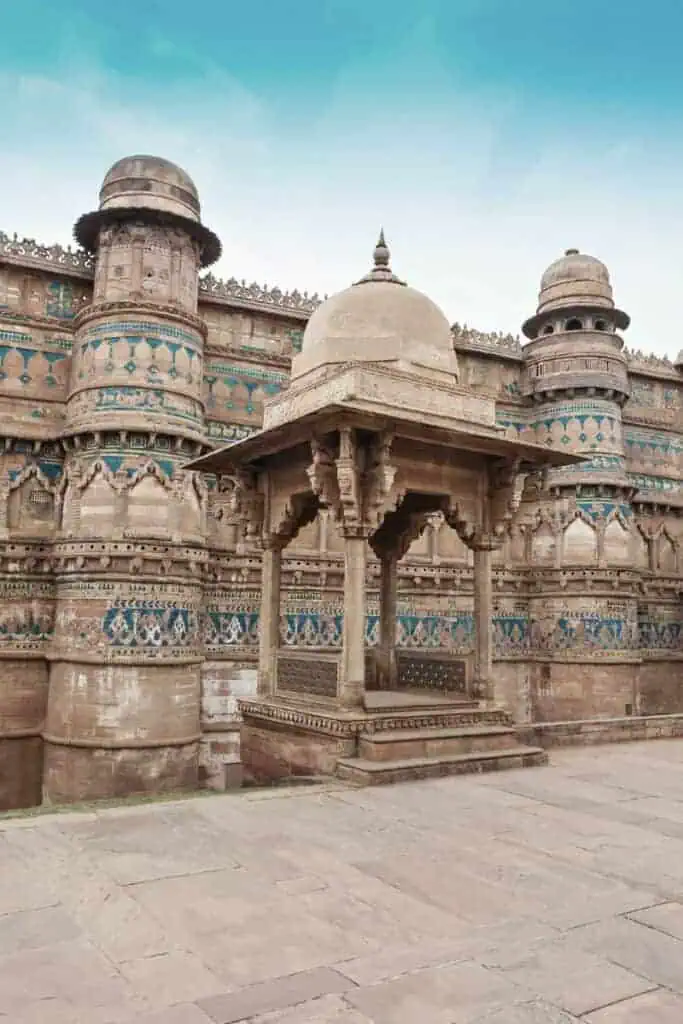 gwalior fort madhya pradesh india