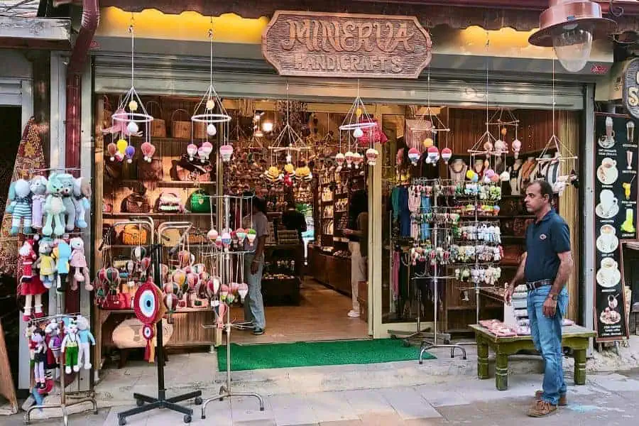 handicrafts local souvenir shopping in cappadocia turkey turkiye