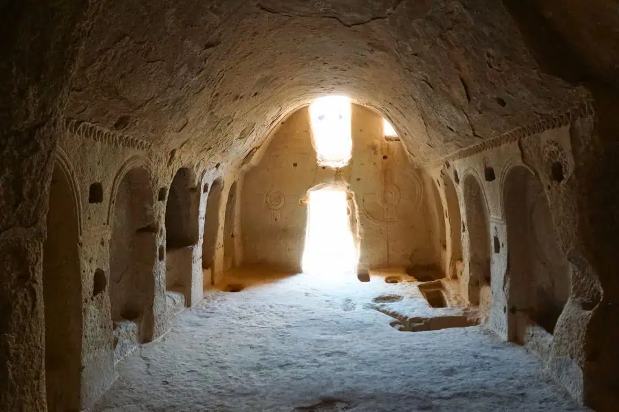 holy cross church zelve cappadocia