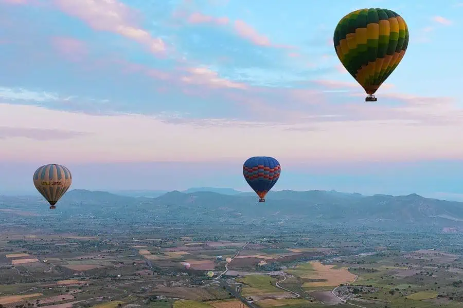 hot air balloons cappadocia