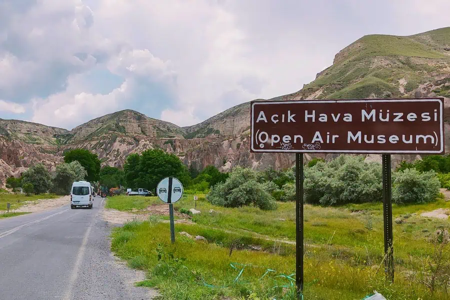 how to get to zelve open air museum pasabag valley cappadocia turkey
