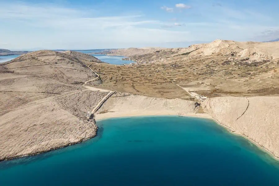 island pag croatia places beautiful