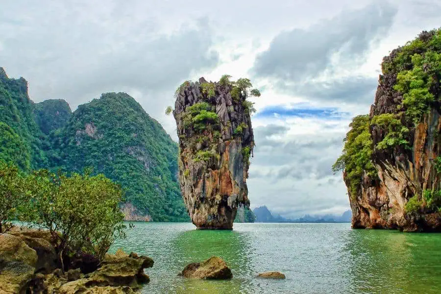 james bond island in phang naga bay phuket