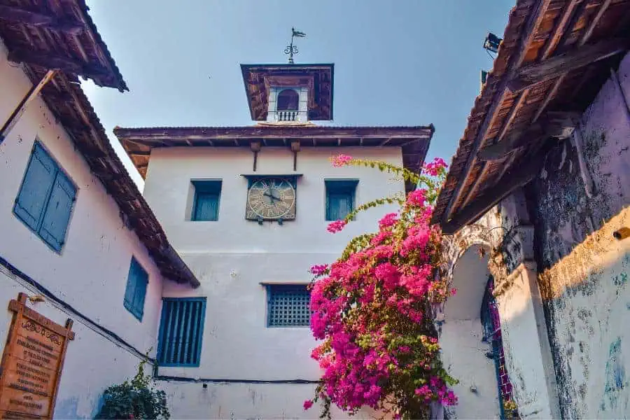 jewish paradesi synagogue jew town  mattancherry 