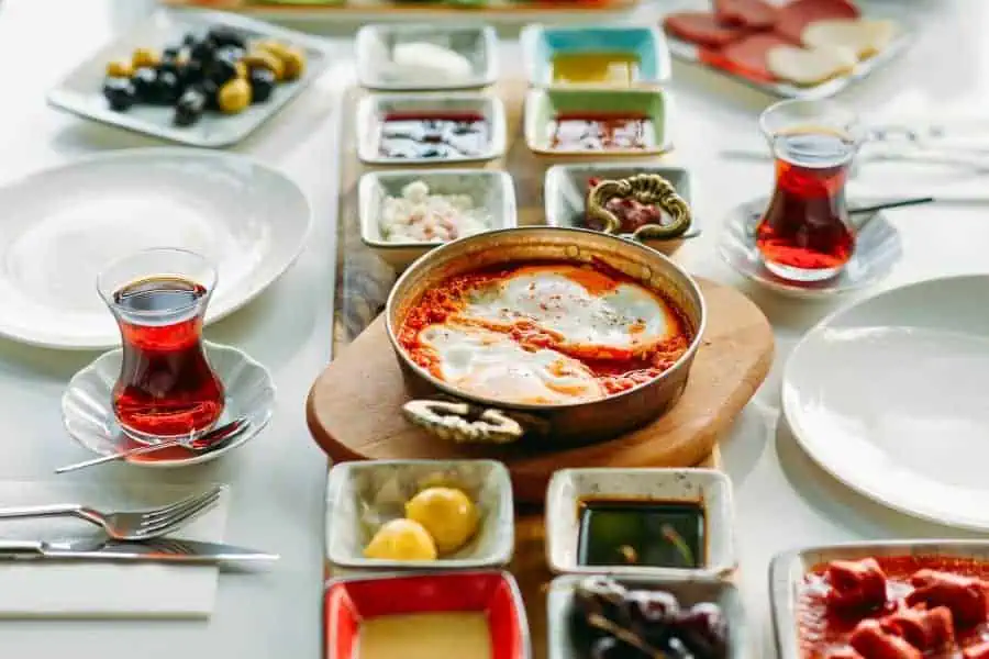 kahvalti traditional turkish breakfast