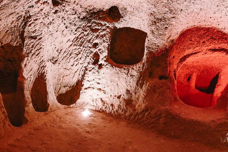 kaymakli underground city cappadocia