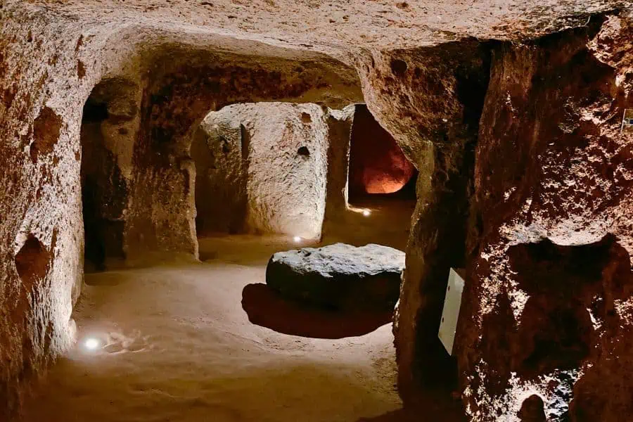 kaymakli underground city cappadocia