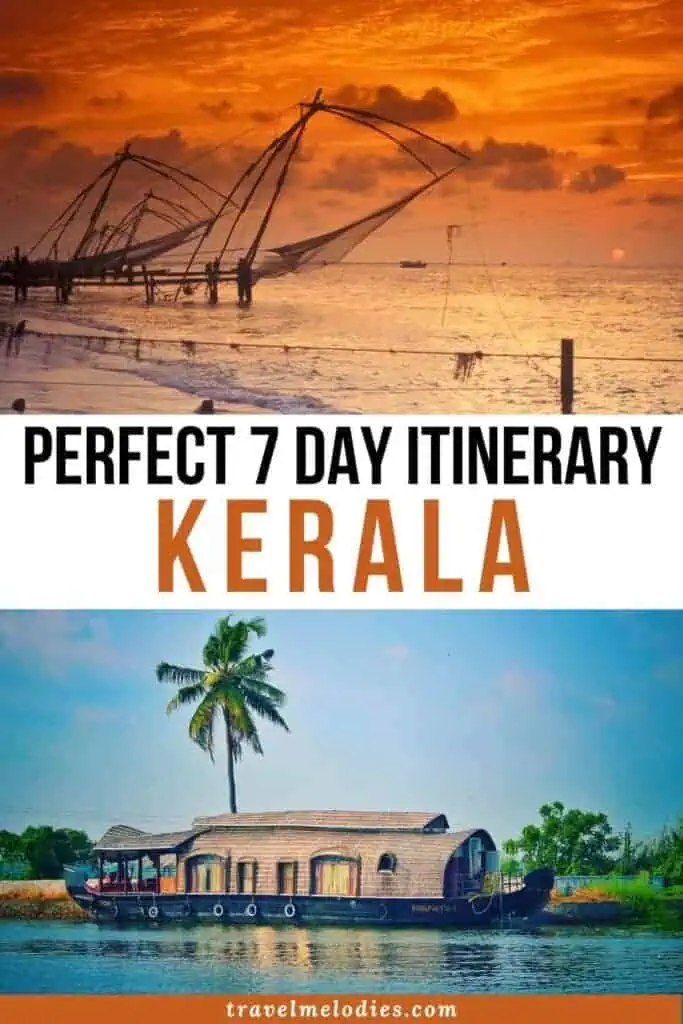 kerala itinerary for 7 days