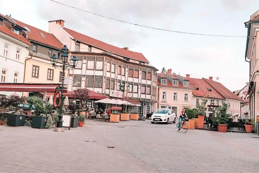 kranj old town gorenjska slovenia